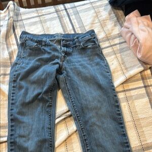 Old Navy Blue Straight Leg Jeans
